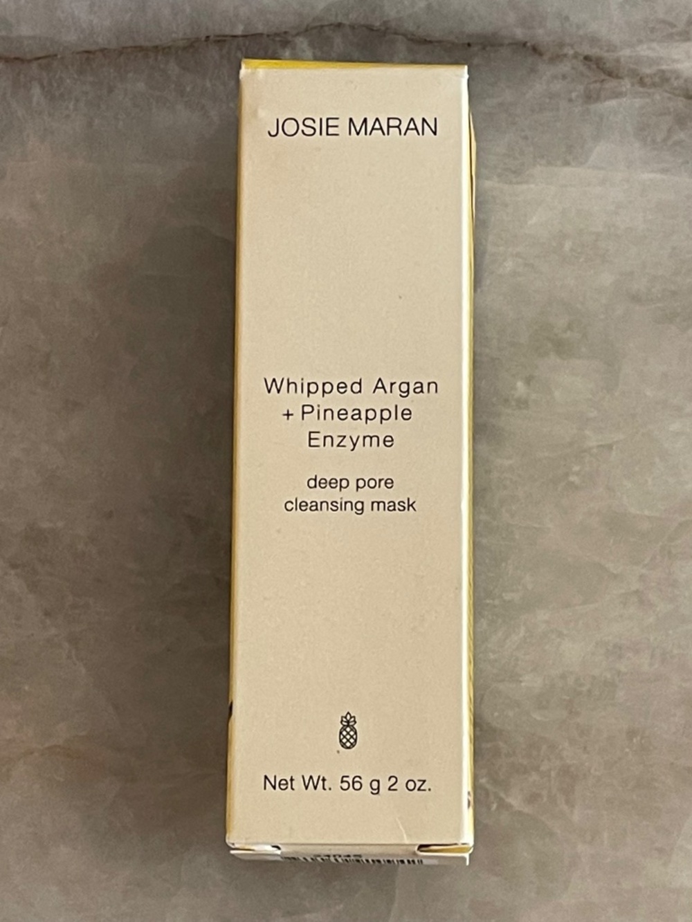 NEW in BOX Josie Maran Whipped Argan + Pineapple Enzyme Mask - Picture 3 of 8